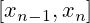 [x_{n-1},x_n]